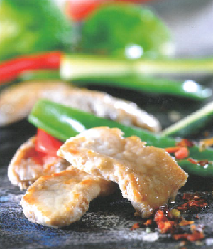 Varkensfilet met broccoli en peultjes